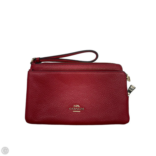 Wristlet Designer By Coach, Size: Medium