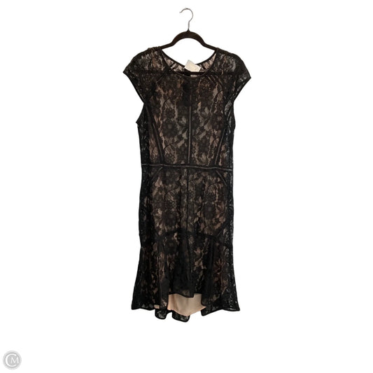 Dress Party Midi By Robert Rodriguez In Black & Pink, Size: Xl