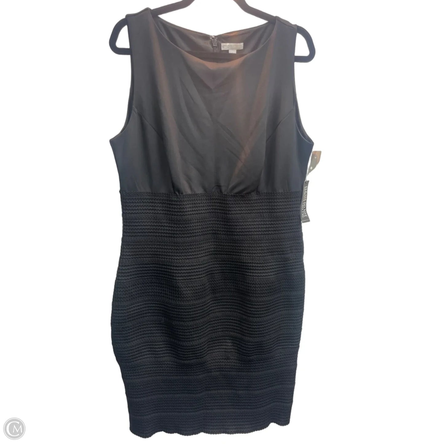 Dress Party Midi By New York And Co In Black, Size: Xl