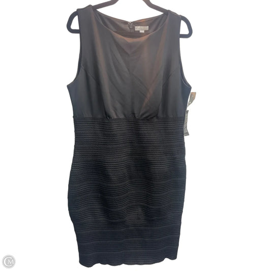 Dress Party Midi By New York And Co In Black, Size: Xl
