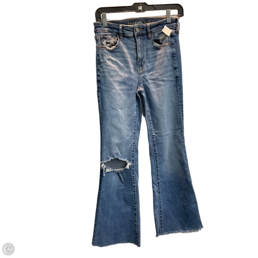 Jeans Flared By American Eagle In Blue, Size: 2