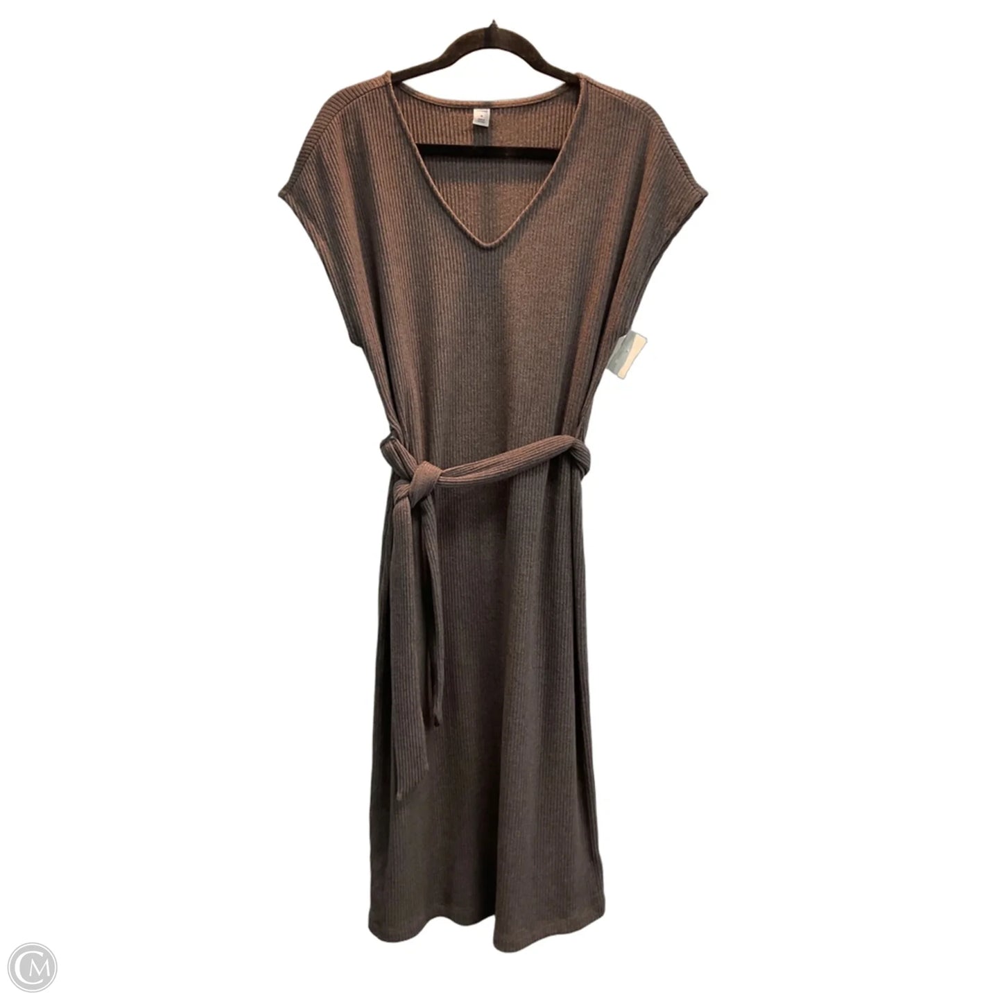 Dress Casual Maxi By Old Navy In Brown, Size: M