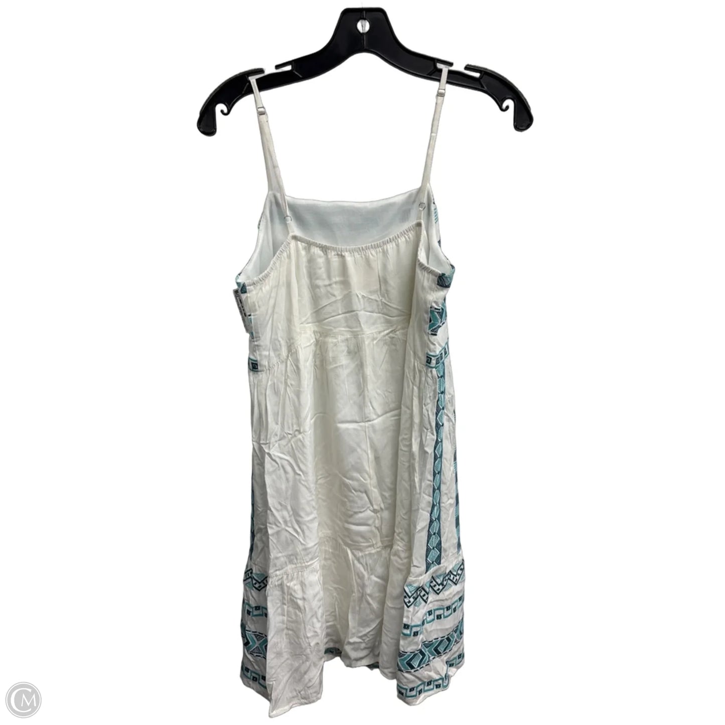 Dress Casual Short By Savanna Jane In Blue & White, Size: S