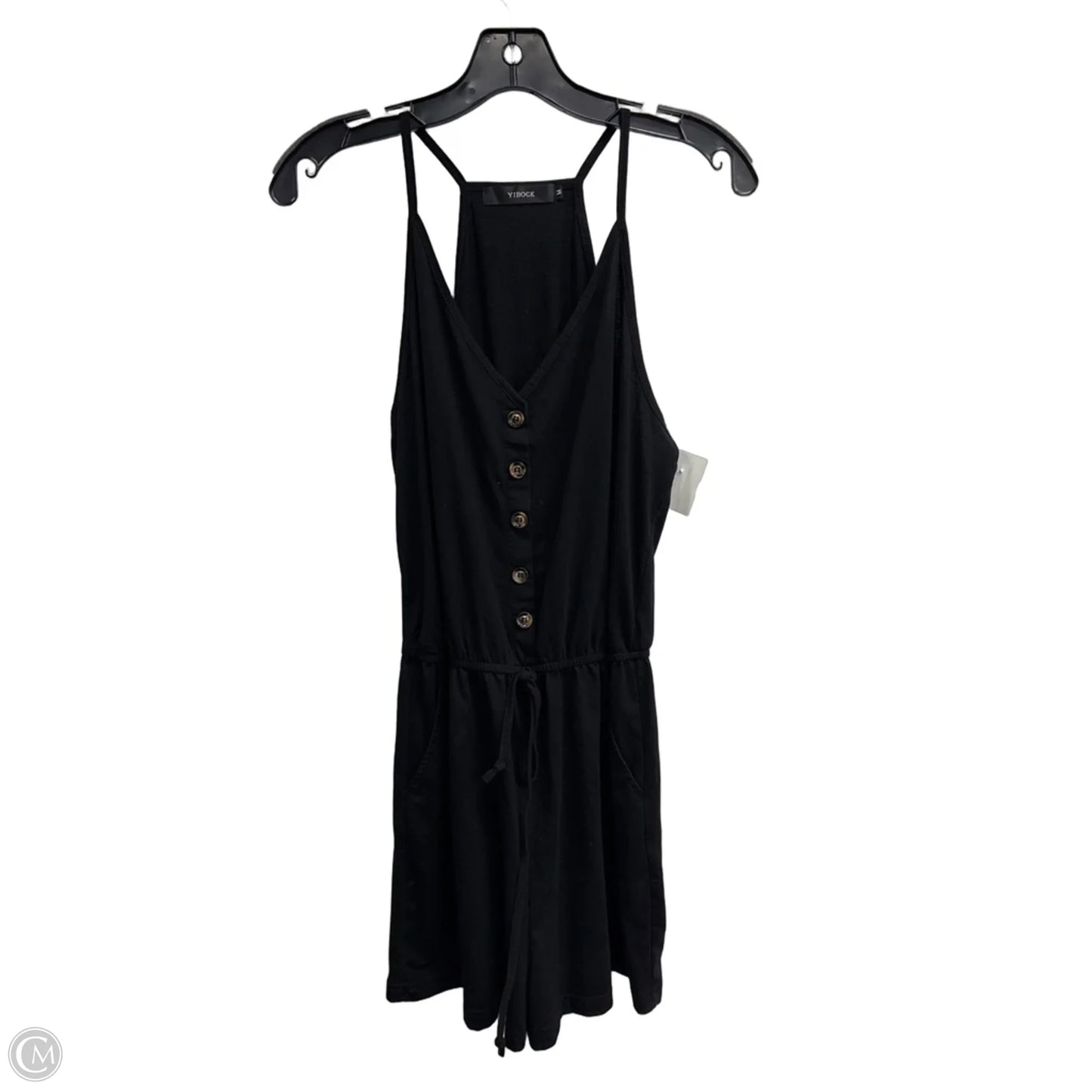 Romper By Clothes Mentor In Black, Size: M