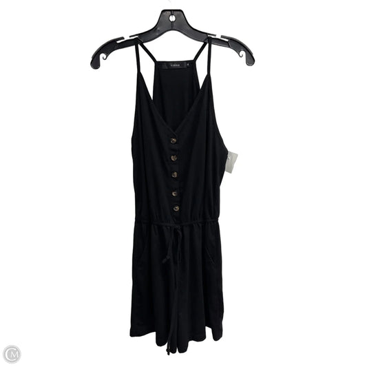 Romper By Clothes Mentor In Black, Size: M