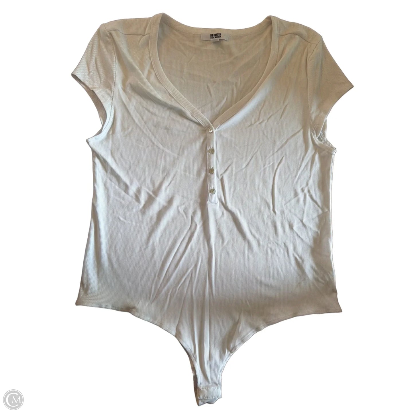 Bodysuit By Bb Dakota In White, Size: 2x