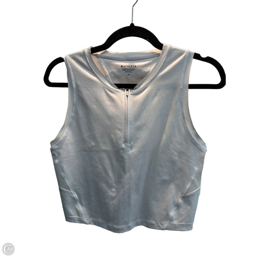 Athletic Tank Top By Athleta In White, Size: M