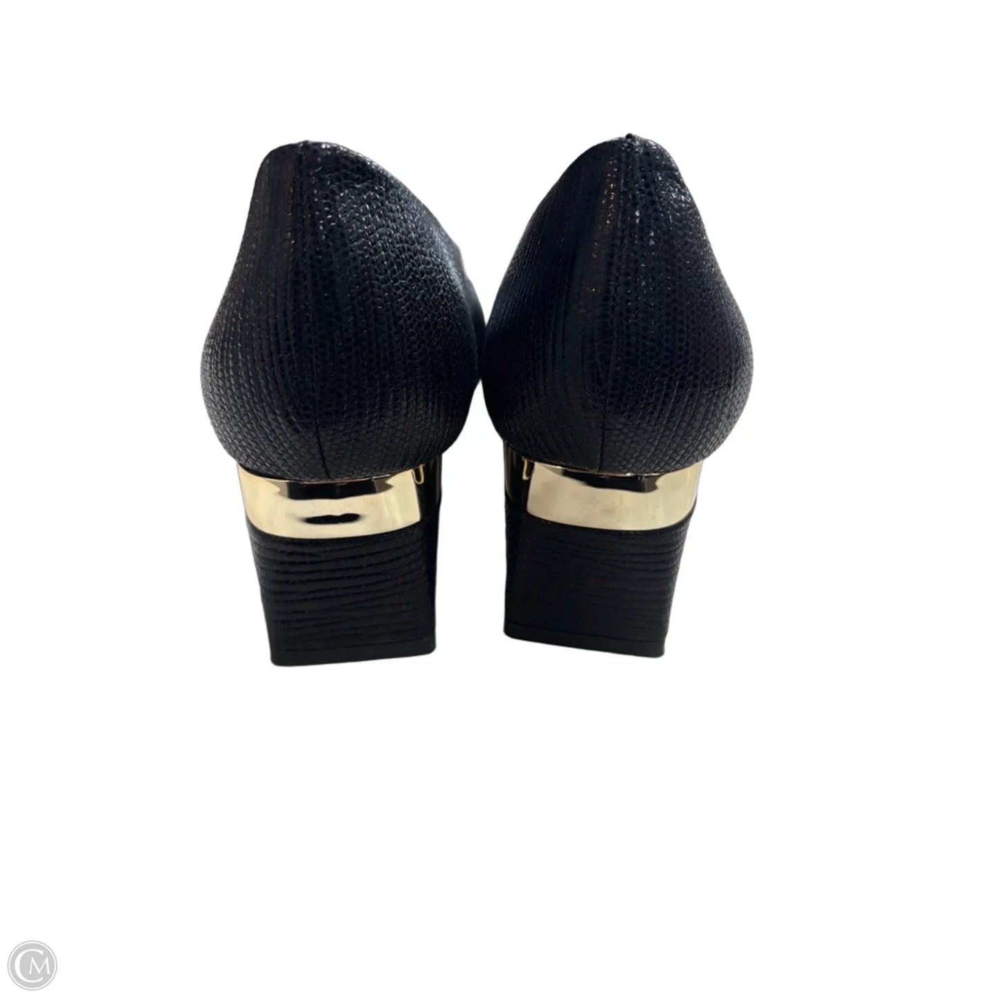 Shoes Heels Block By Alex Marie In Black, Size: 8.5