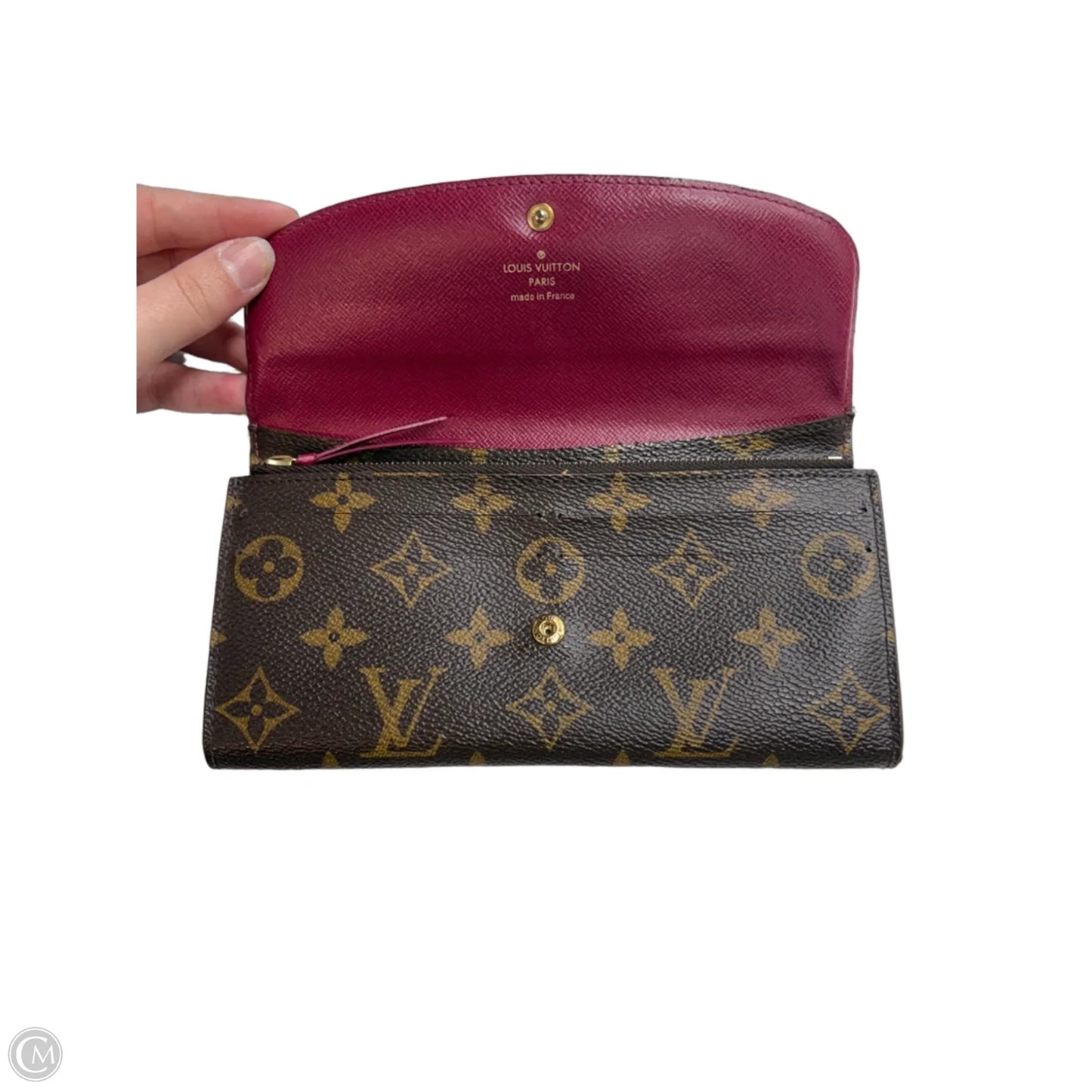 Wallet Luxury Designer By Louis Vuitton, Size: Medium