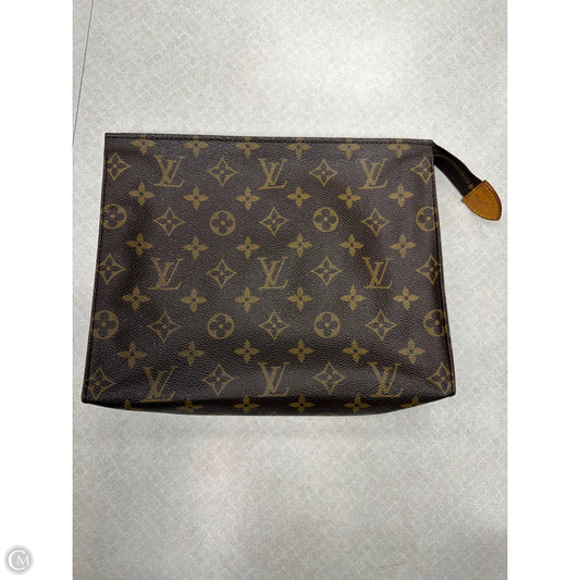 Makeup Bag Luxury Designer By Louis Vuitton, Size: Large