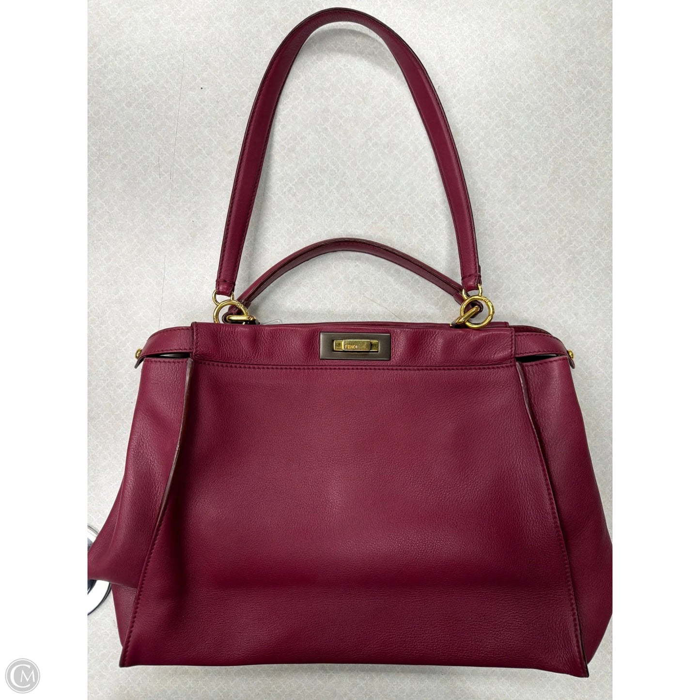 Handbag Luxury Designer By Fendi, Size: Large