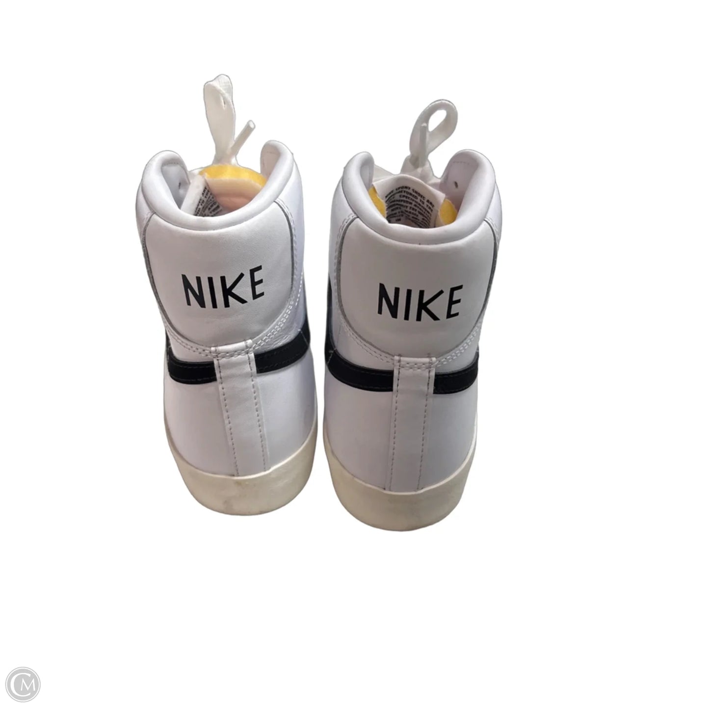 Shoes Athletic By Nike In White, Size: 9.5