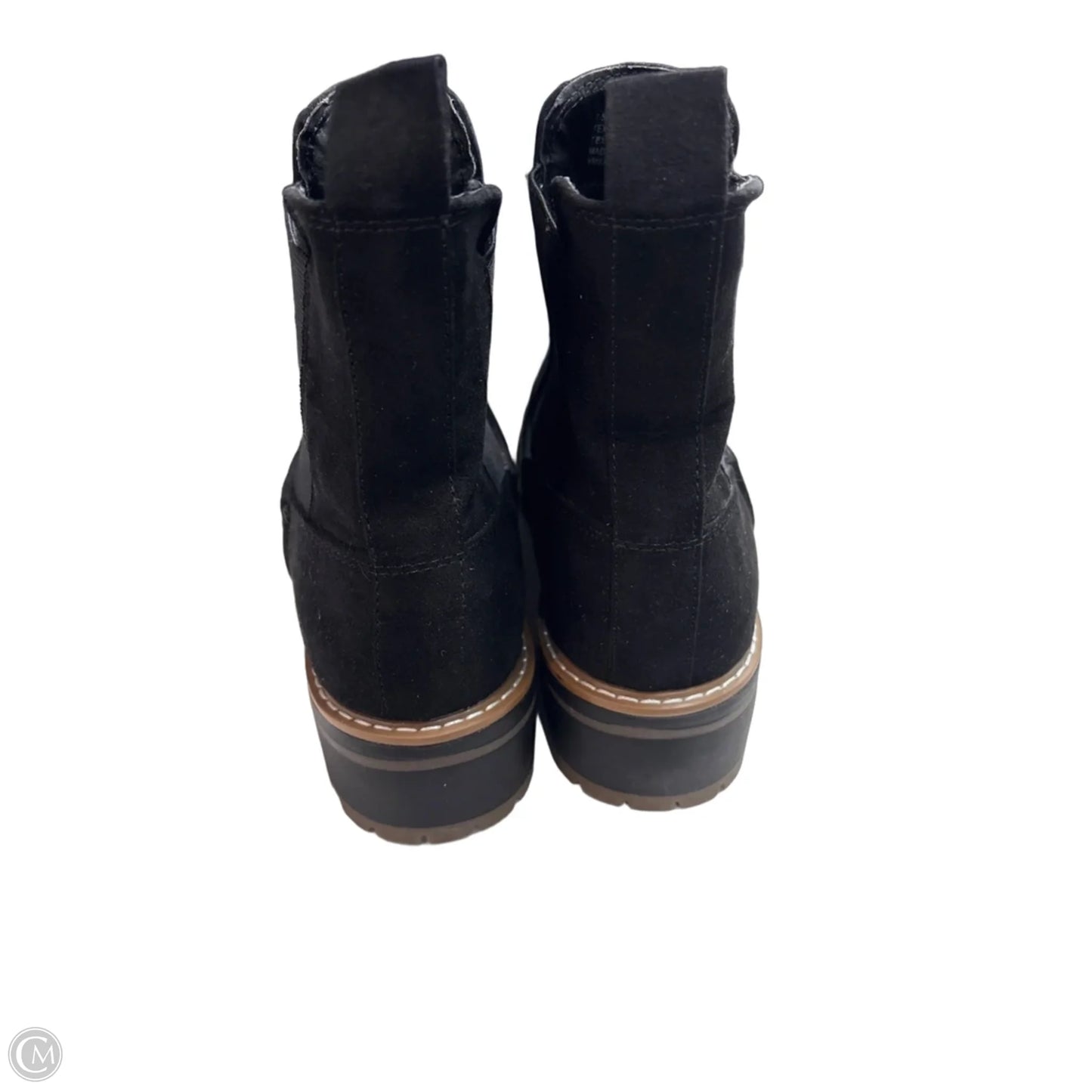 Boots Ankle Heels By Kensie In Black, Size: 7.5