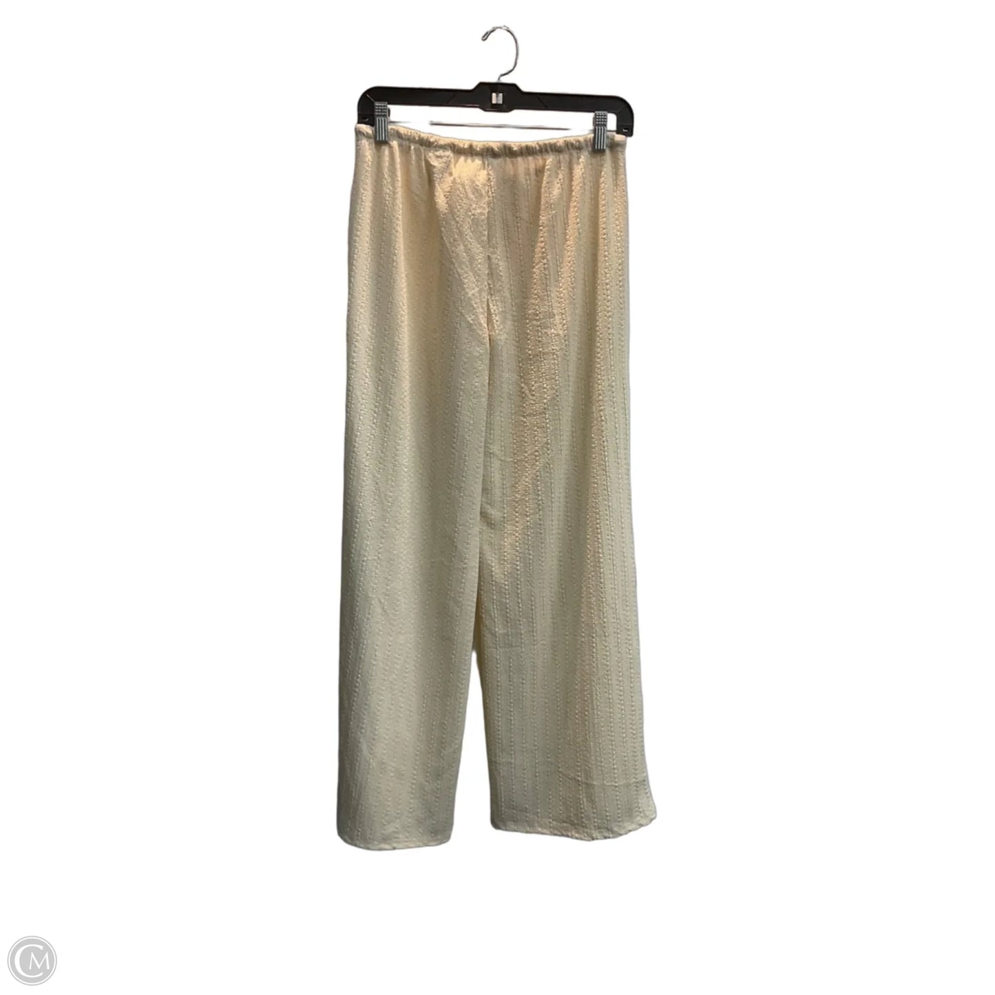 Pants Wide Leg By Divided In Cream, Size: S