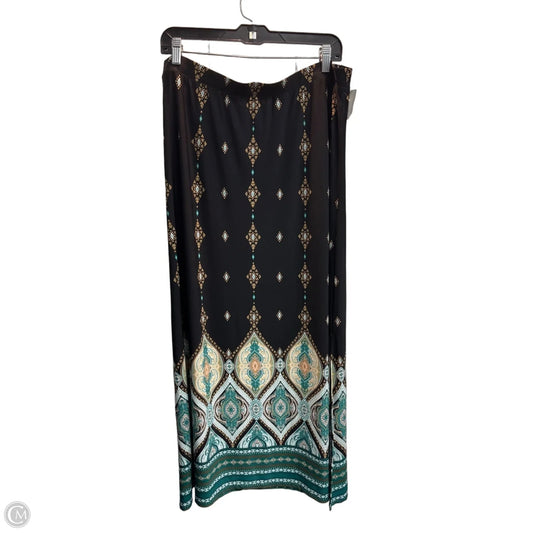 Skirt Maxi By Chicos In Multi-colored, Size: 12