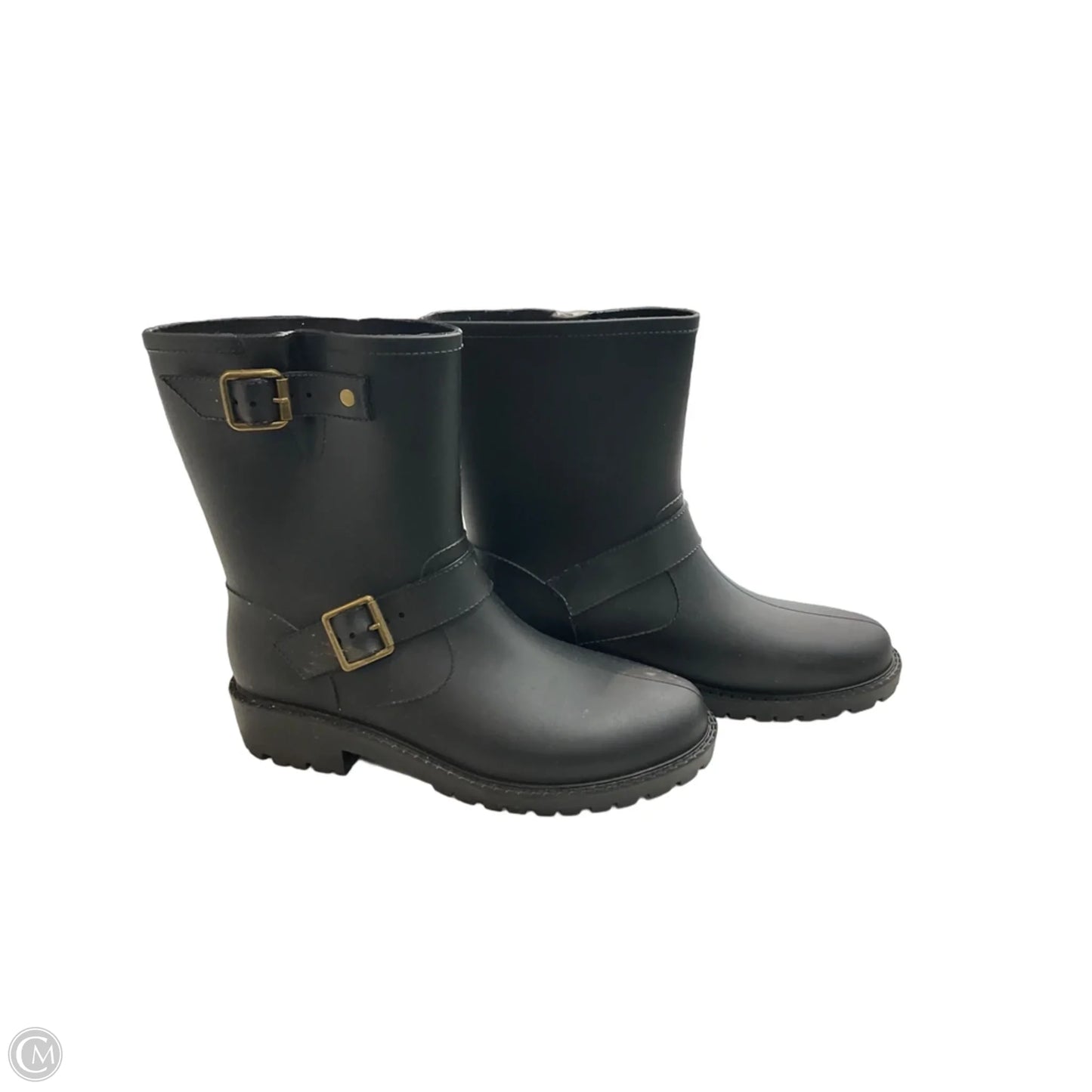 Boots Rain By Time And Tru In Black, Size: 7