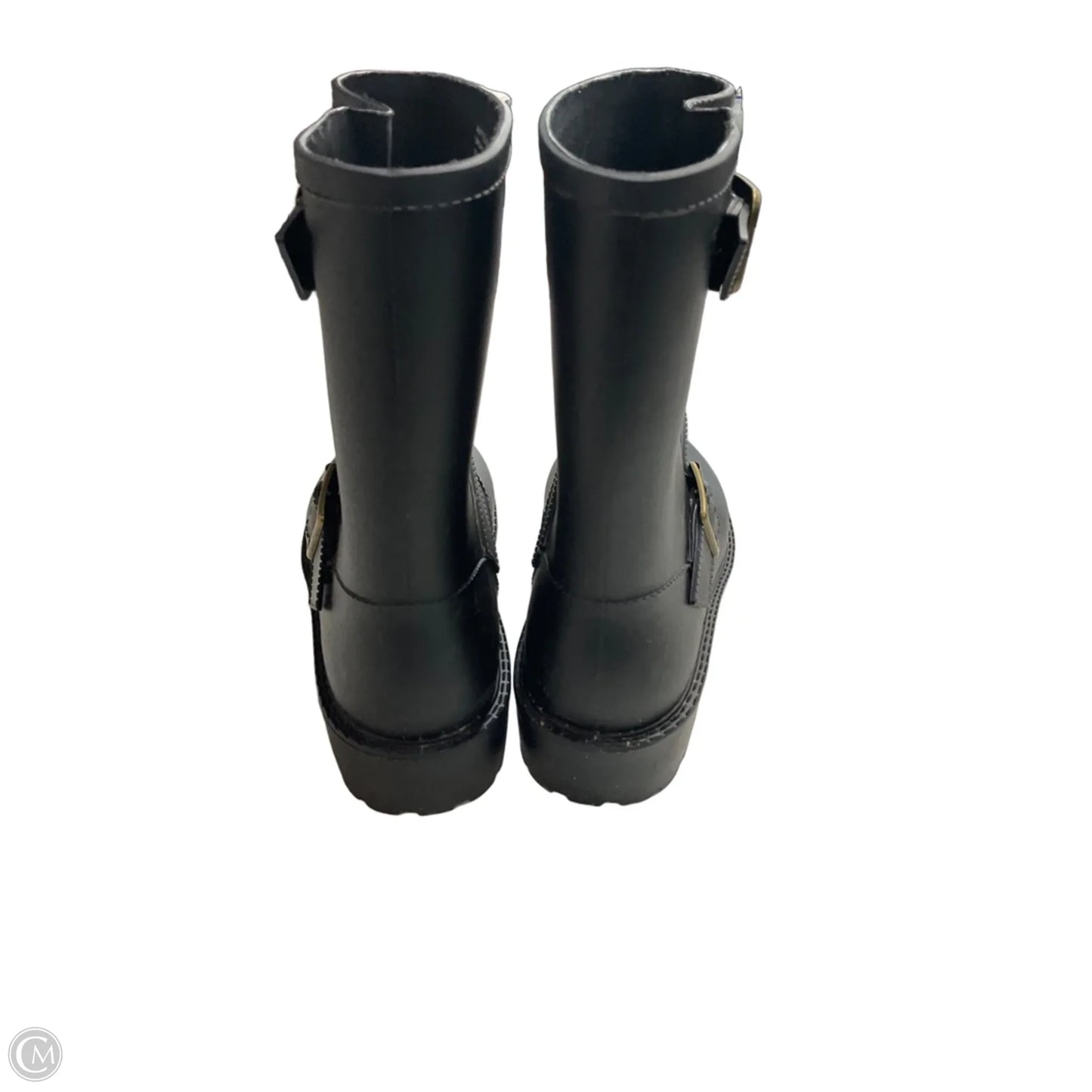 Boots Rain By Time And Tru In Black, Size: 7