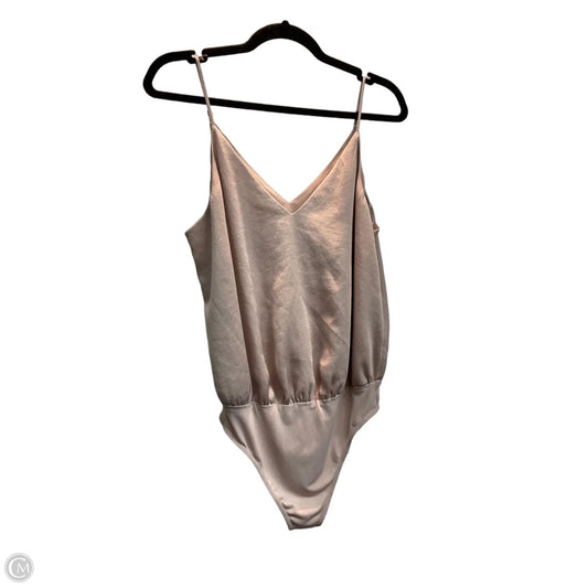 Bodysuit By Express In Pink, Size: M