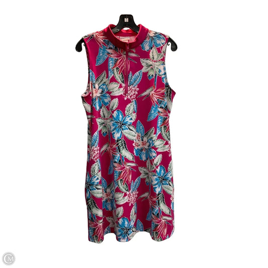 Athletic Dress By Tommy Bahama In Tropical Print, Size: L