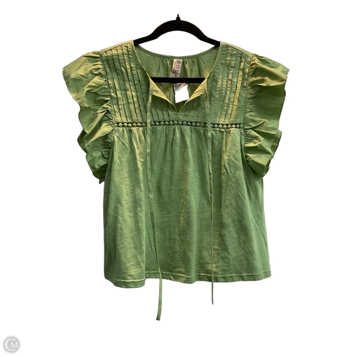 Top Sleeveless By Dolan Left Coast In Green, Size: M