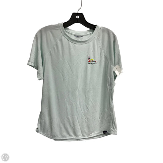 Top Short Sleeve Basic By Patagonia In Blue, Size: M