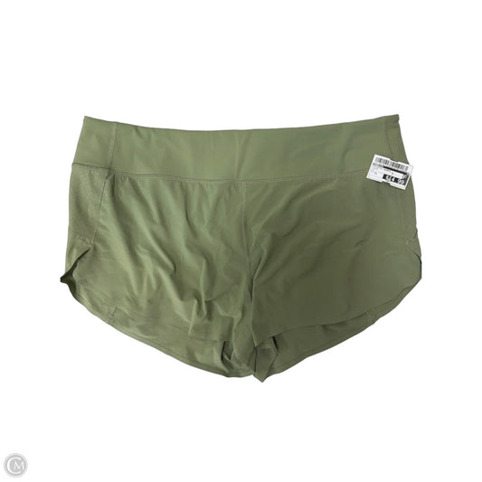 Athletic Shorts By Athleta In Green, Size: Xl