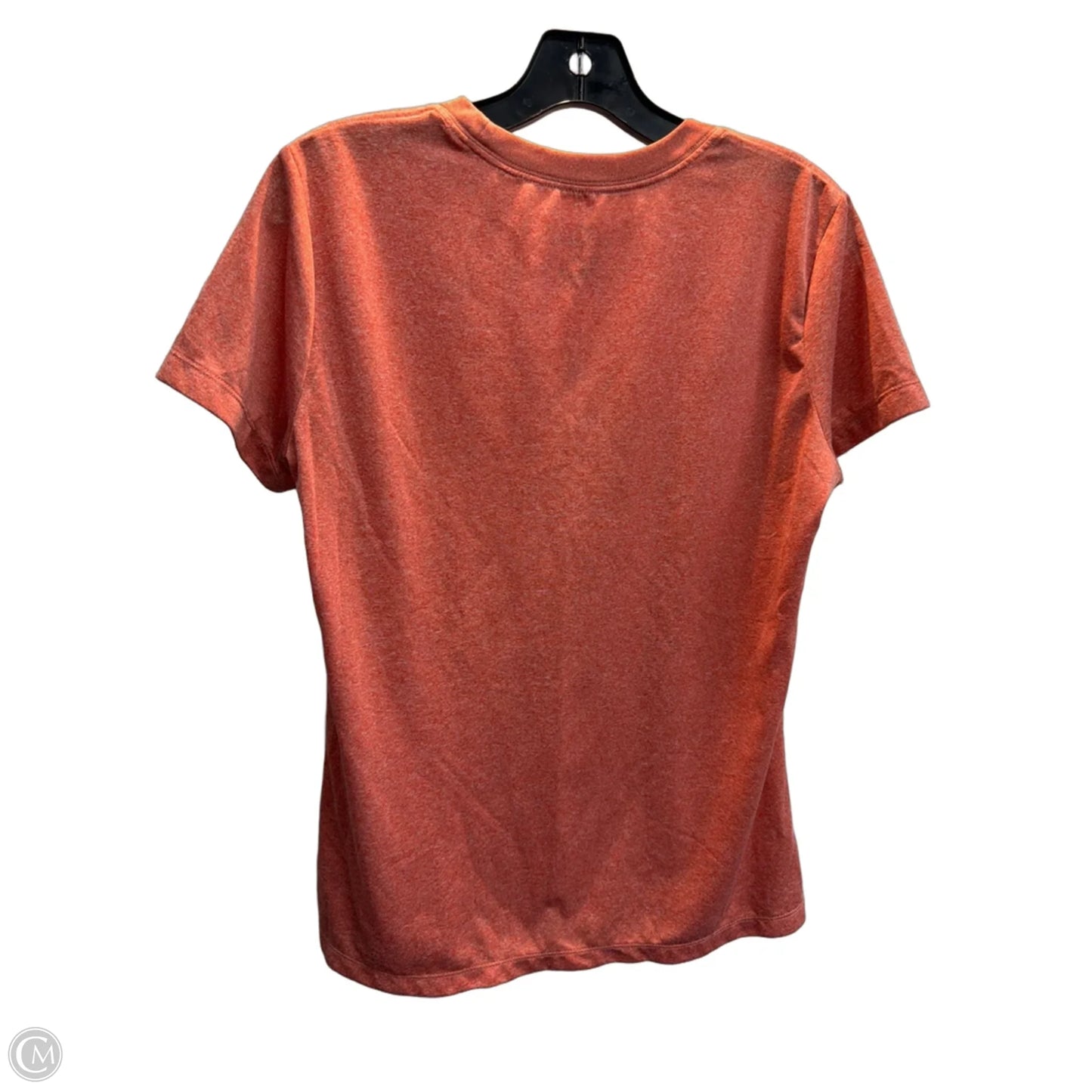 Top Short Sleeve Basic By Nike Apparel In Orange, Size: M