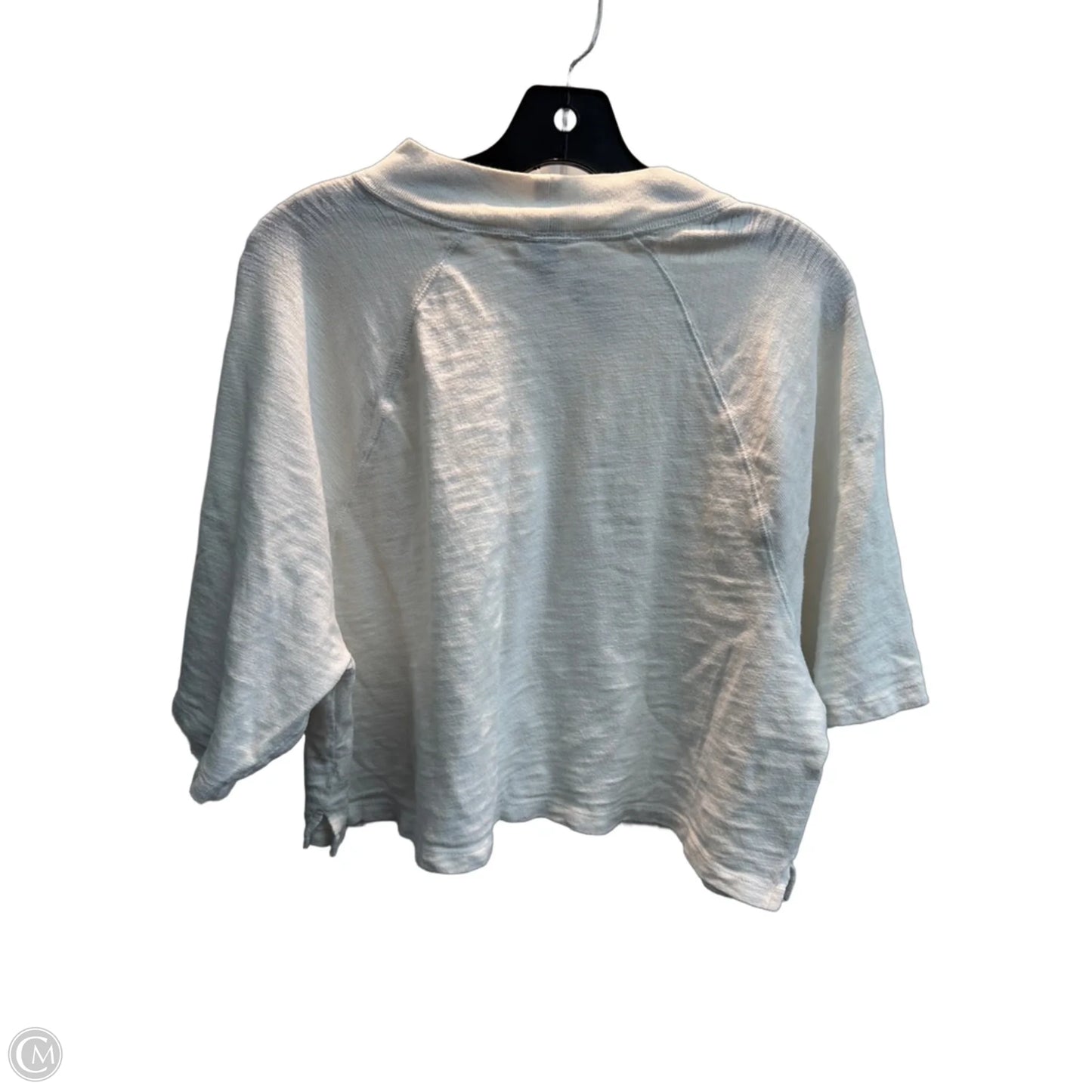 Top Short Sleeve Basic By Universal Thread In White, Size: L