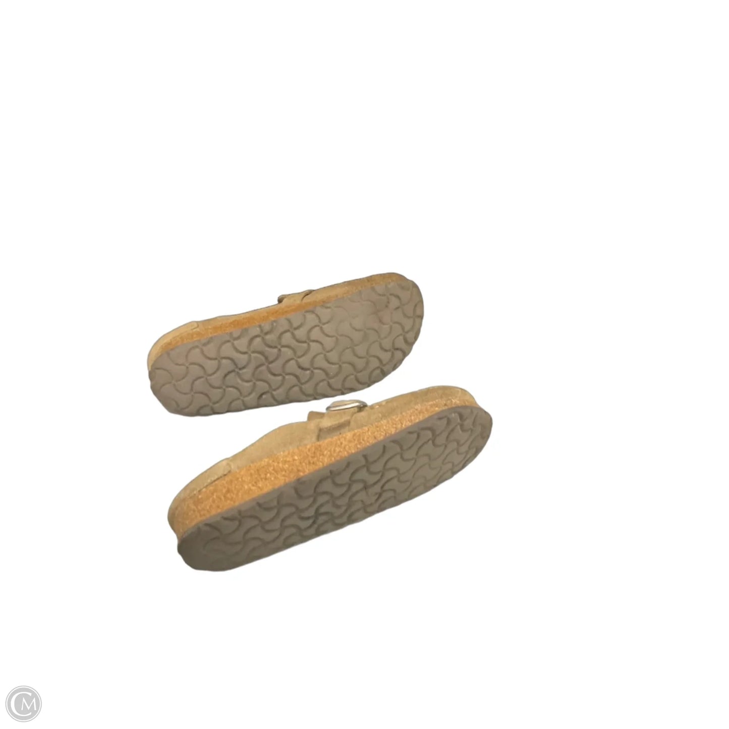 Shoes Flats By Birkenstock In Taupe, Size: 6