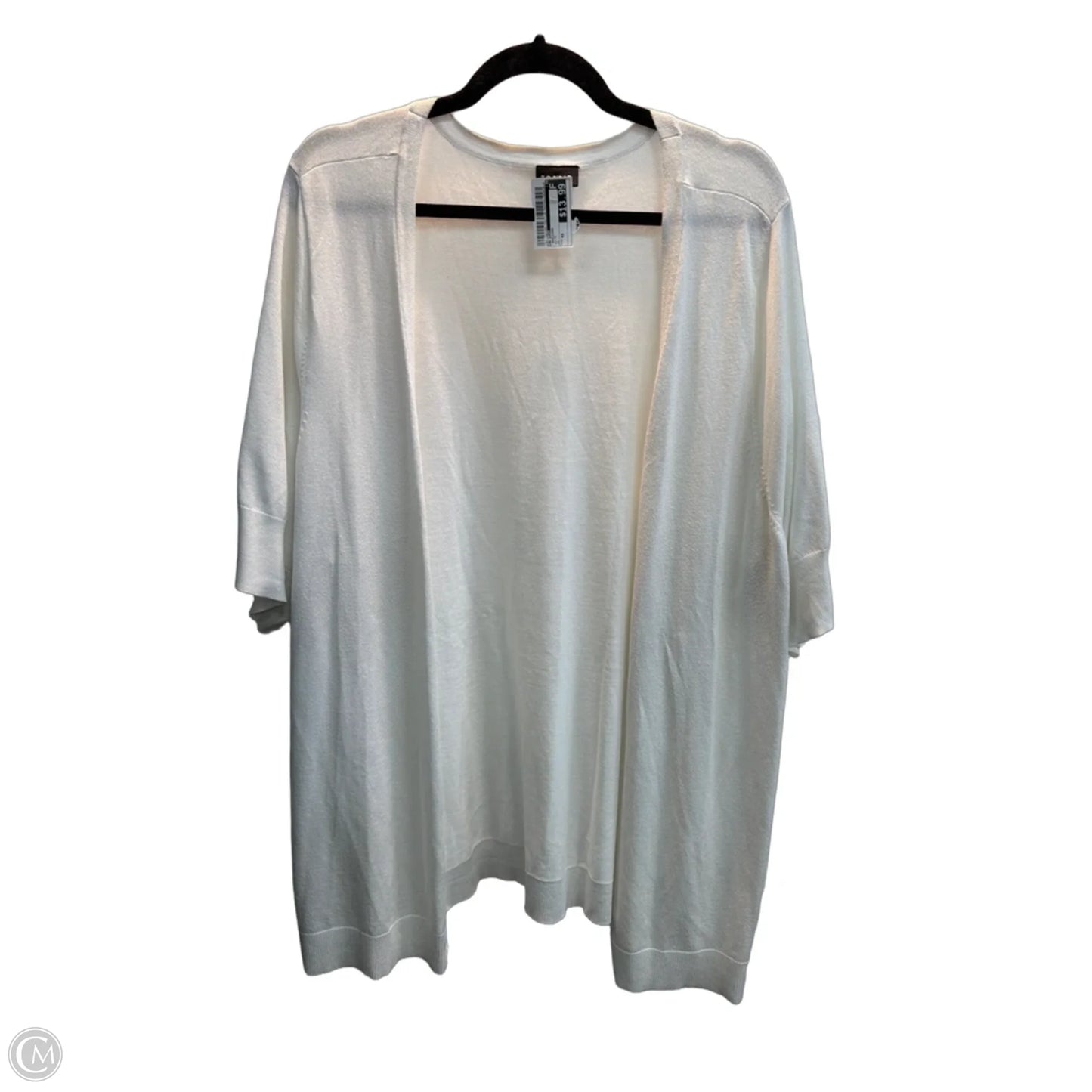 Cardigan By Torrid In White, Size: 4x