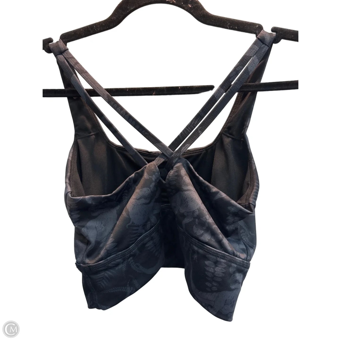 Athletic Bra By Clothes Mentor In Black, Size: M