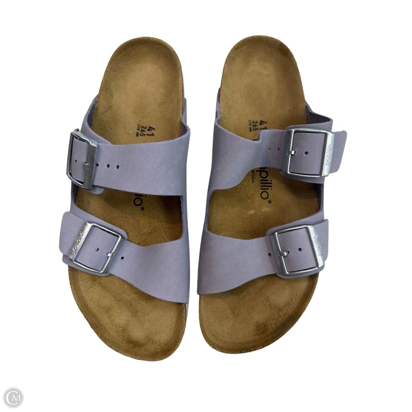 Sandals Heels Platform By Birkenstock In Purple, Size: 10