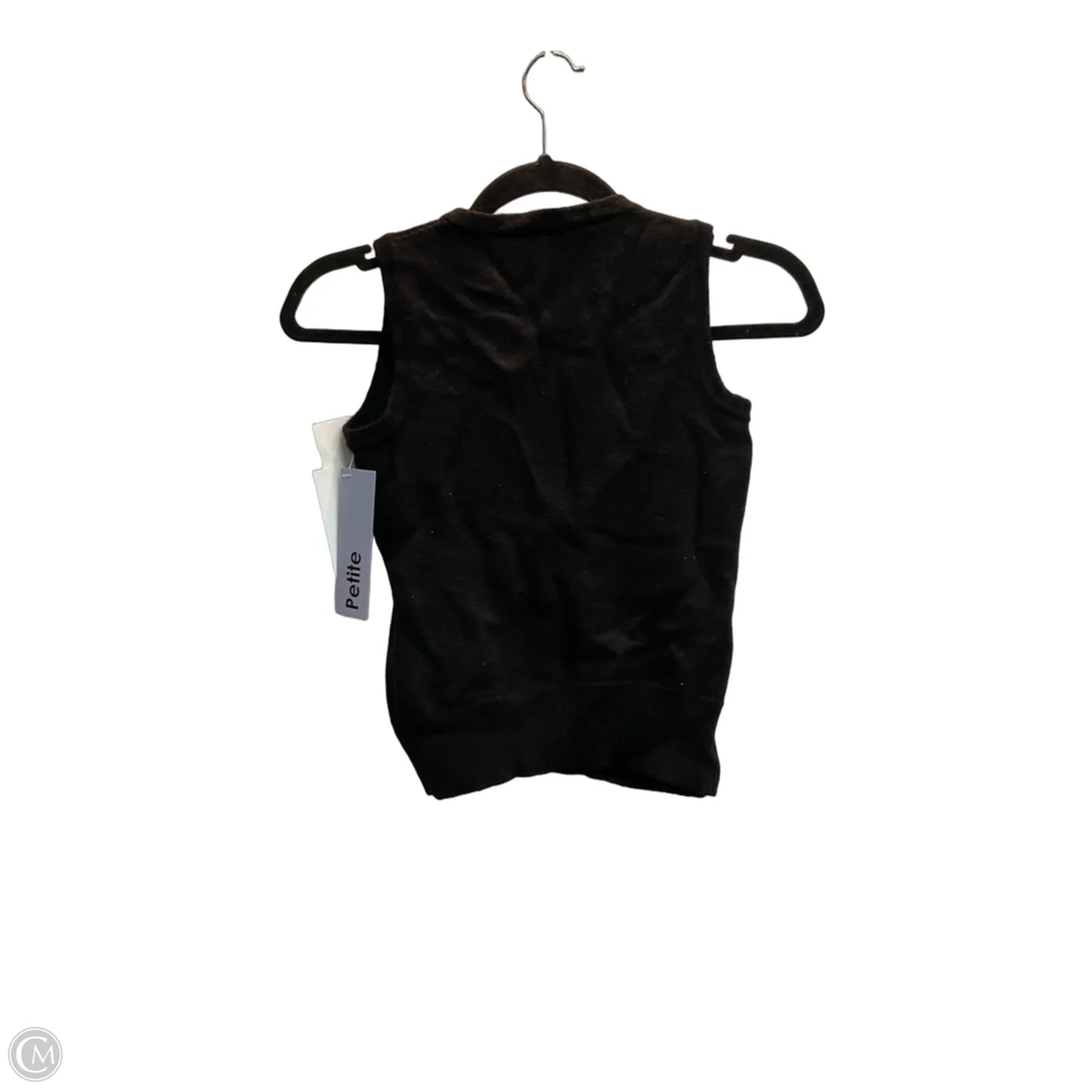Top Sleeveless Luxury Designer By St John Collection In Black, Size: Sp
