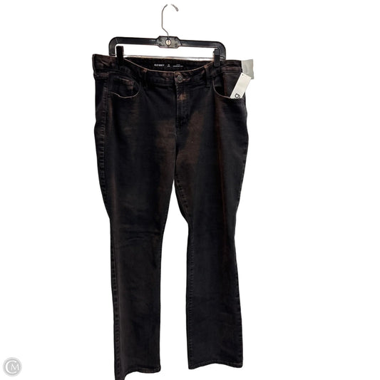 Jeans Boot Cut By Old Navy In Black, Size: 16l