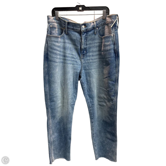 Jeans Straight By J. Crew In Blue, Size: 18