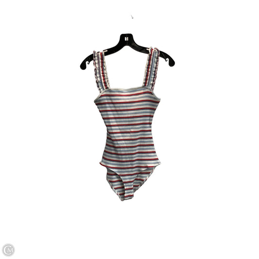 Bodysuit By Clothes Mentor In Striped Pattern, Size: Xsp
