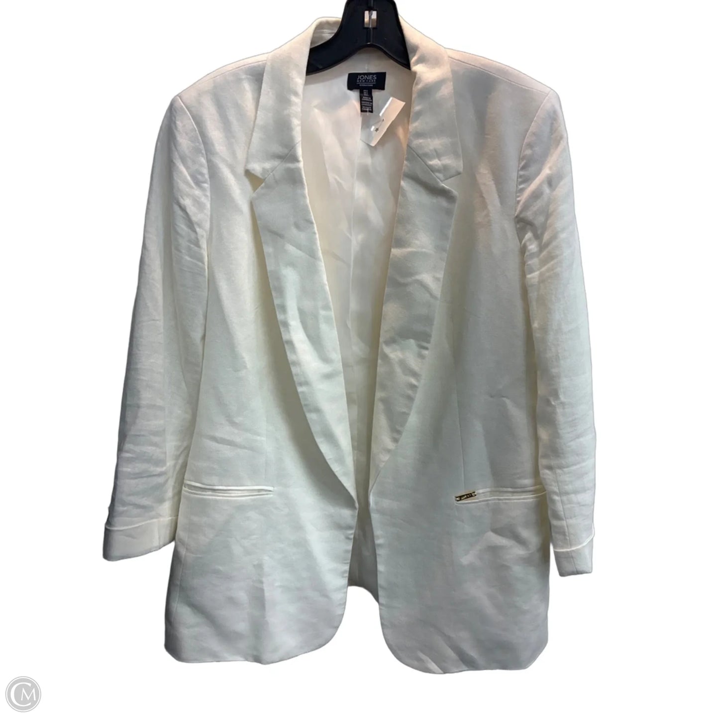 Blazer By Jones New York In White, Size: L
