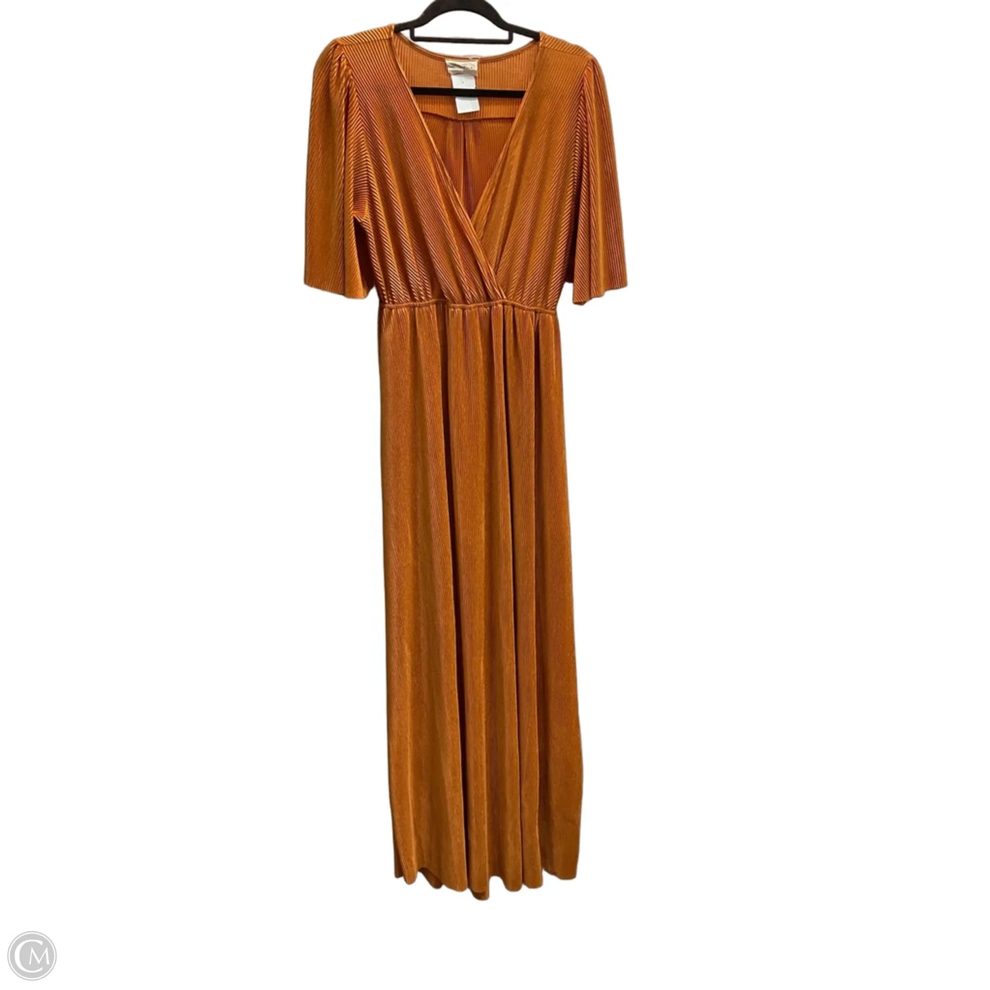 Dress Casual Maxi By Clothes Mentor In Orange, Size: M