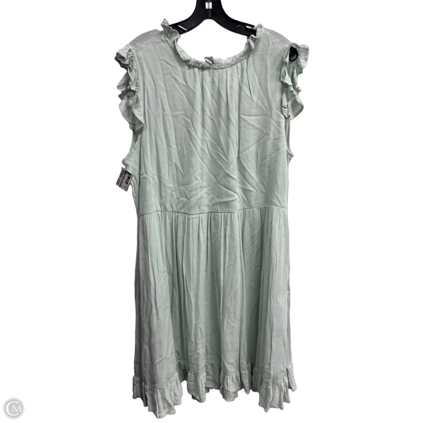Dress Casual Midi By Clothes Mentor In Green, Size: Xl