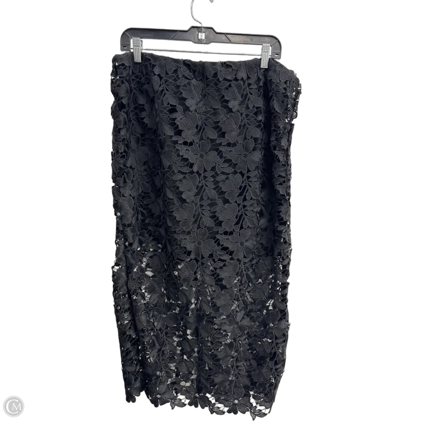Skirt Maxi By A New Day In Black, Size: 16