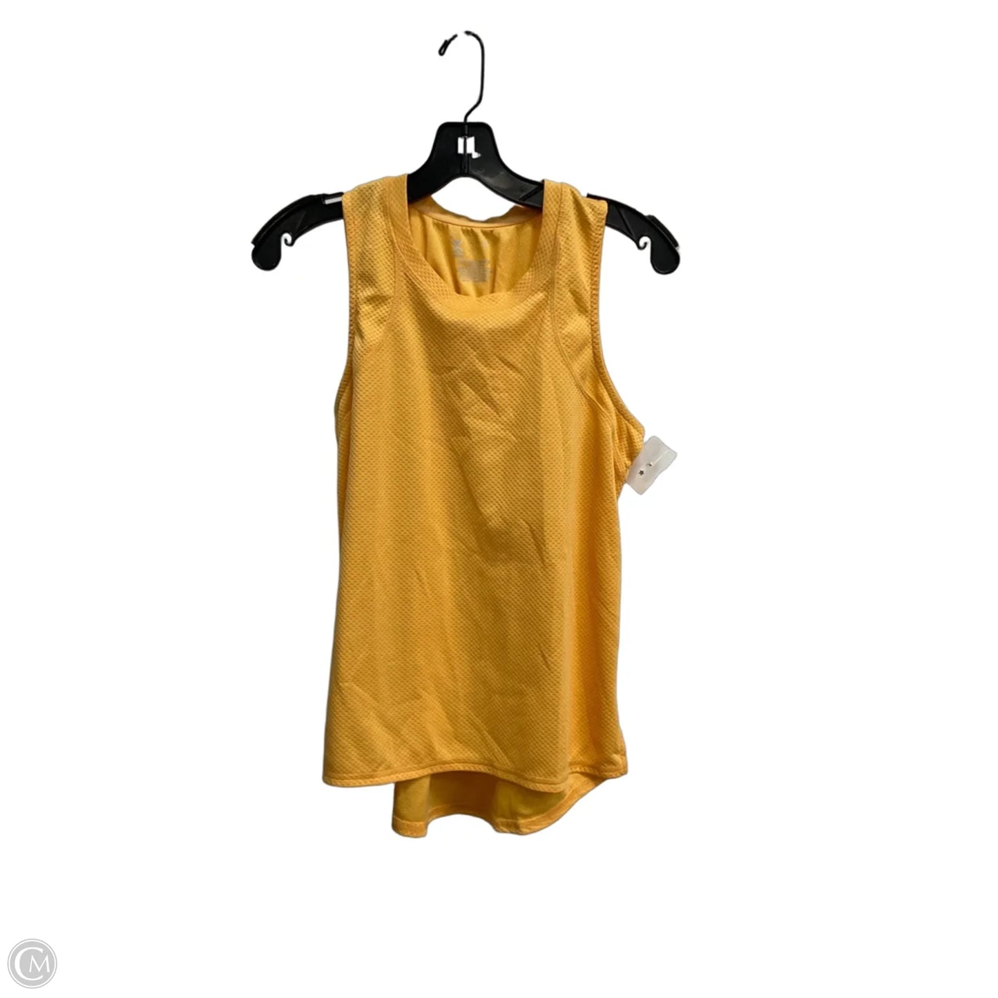 Athletic Tank Top By Xersion In Yellow, Size: S