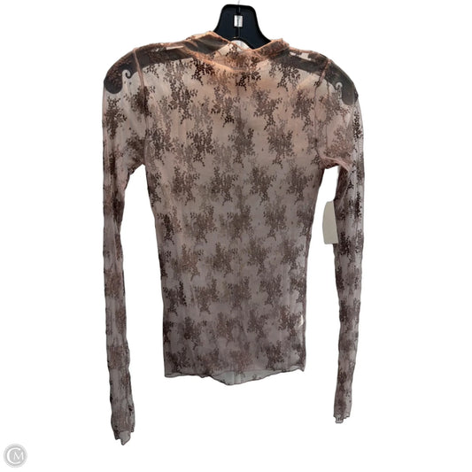 Top Long Sleeve Basic By Free People In Mauve, Size: Sp