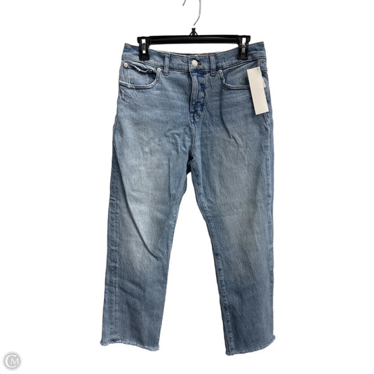 Jeans Straight By Madewell In Blue, Size: 8p