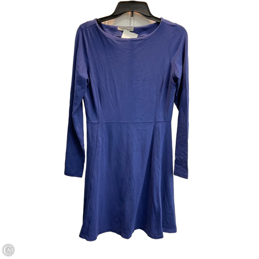 Dress Casual Midi By Athleta In Blue, Size: S