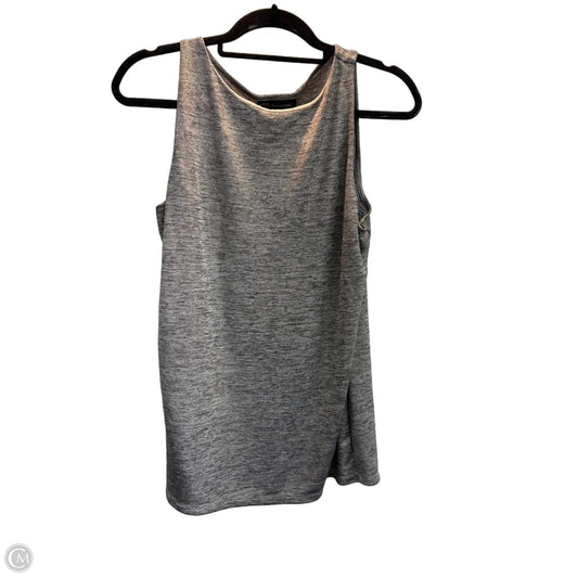 Top Sleeveless By Inc In Grey, Size: L