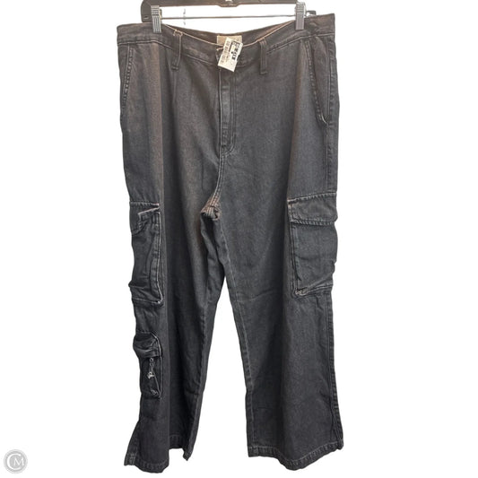 Jeans Wide Leg By Universal Thread In Black, Size: 16