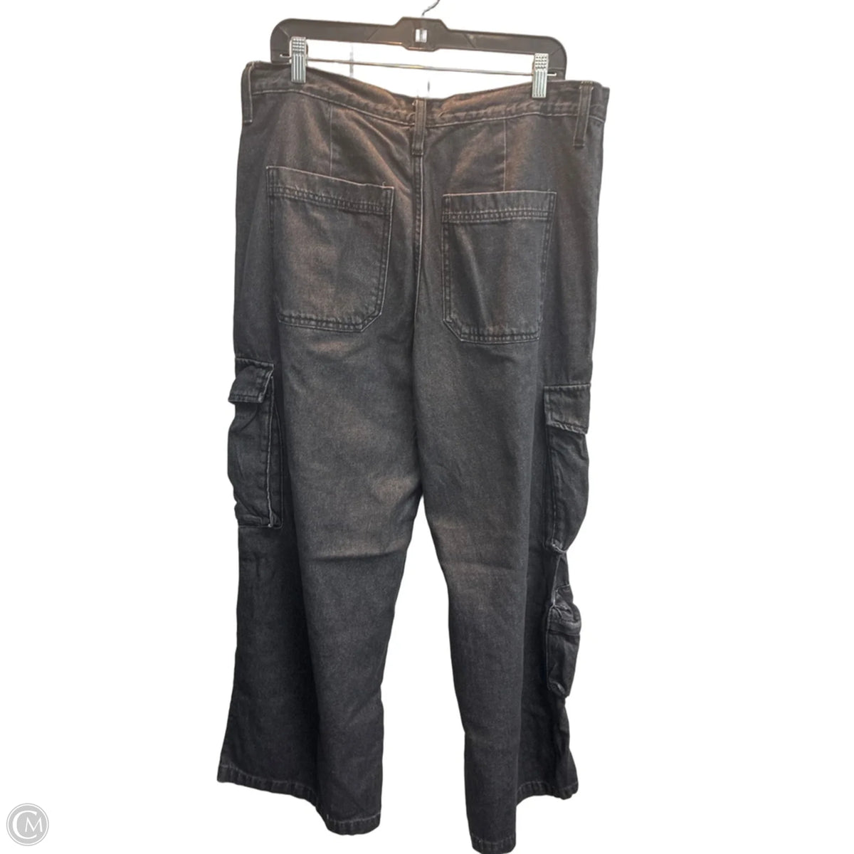 Jeans Wide Leg By Universal Thread In Black, Size: 16
