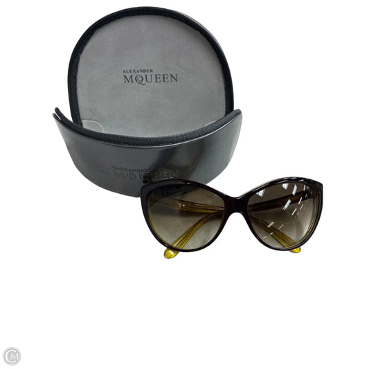 Sunglasses Luxury Designer By Alexander Mcqueen, Size: