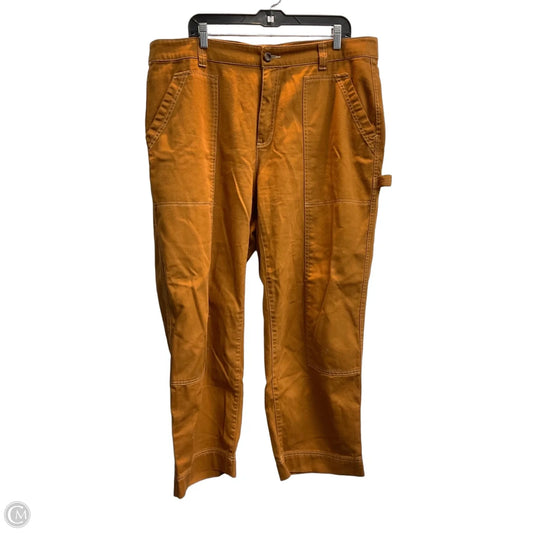 Jeans Straight By Old Navy In Orange, Size: 18