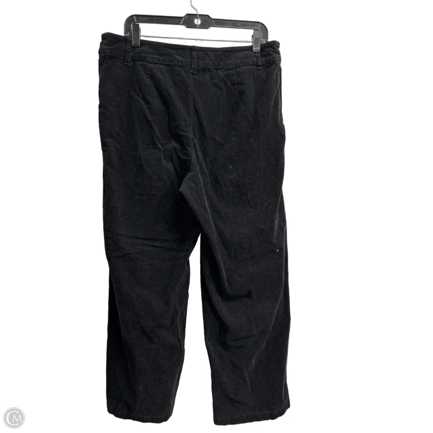 Pants Corduroy By Knox Rose In Black, Size: 14